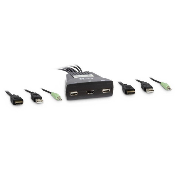 Inter-Tech 88887340 Kvm Switch Black 88887340
