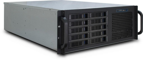Inter-Tech 88887203 Ipc 4U-4410 Rack Black 88887203