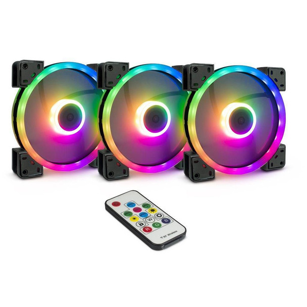 Inter-Tech 88885536 Argus Rgb-Fan Set Rs-14 88885536
