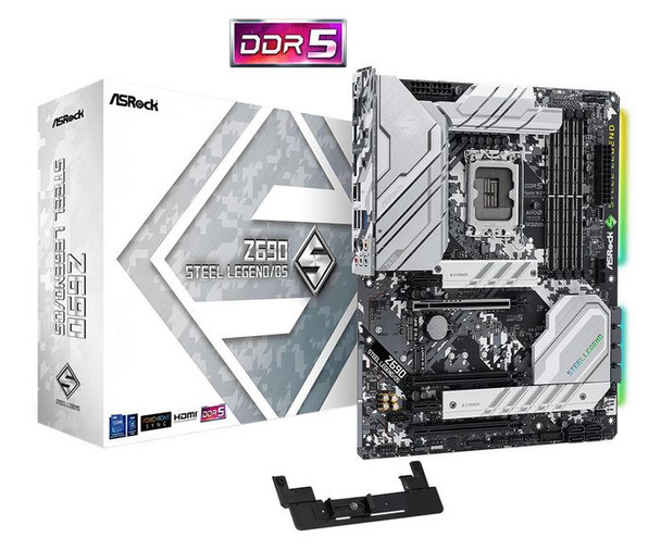 Asrock Z690 STEEL LEGEND/D5 Intel Z690 Lga 1700 Atx Z690 STEEL LEGEND/D5