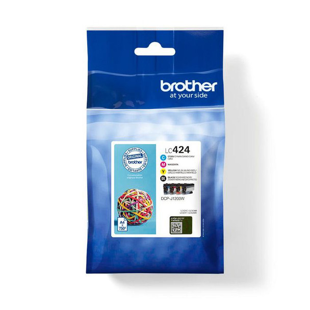 Brother LC-424VAL Ink Cartridge 4 PcS LC-424VAL
