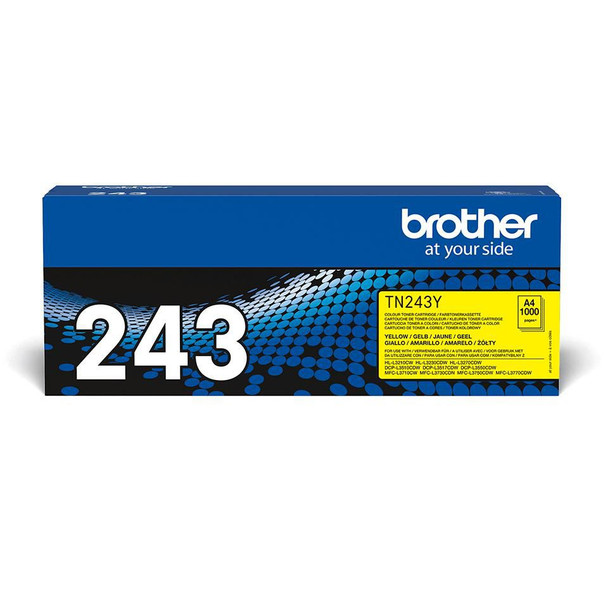 Brother TN-243Y Toner Cartridge 1 PcS TN-243Y