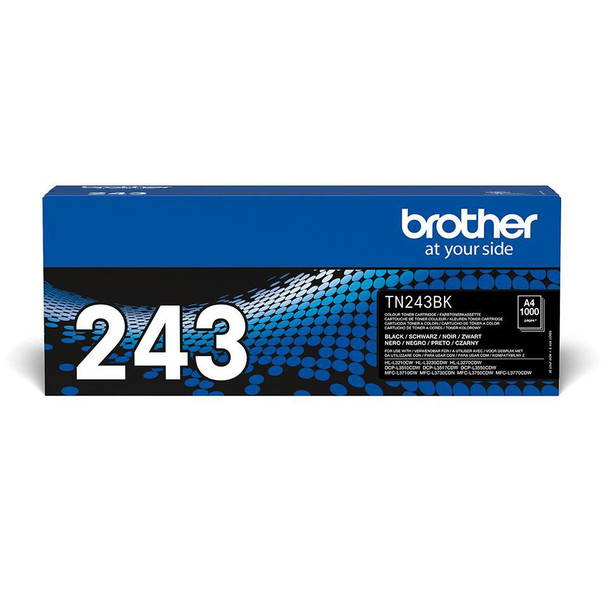 Brother TN-243BK Toner Cartridge 1 PcS TN-243BK