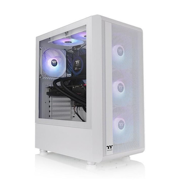 ThermalTake CA-1X2-00M6WN-00 S200 Tg Argb Midi Tower White CA-1X2-00M6WN-00