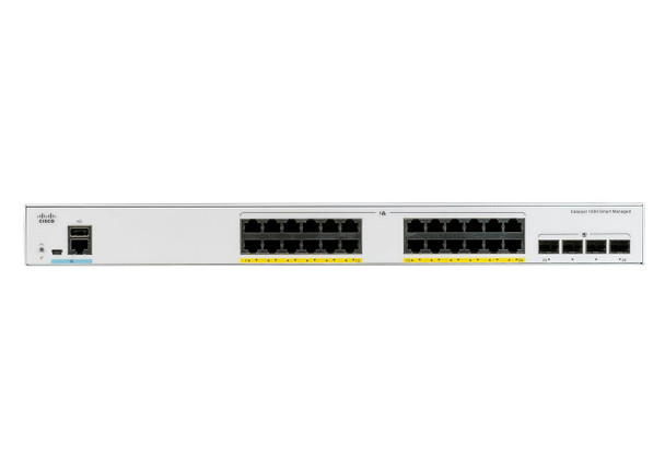 Cisco C1000-24P-4X-L 24P-4X-L Network Switch C1000-24P-4X-L
