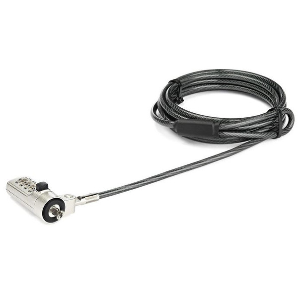 StarTech.com LTLOCKNBL 6.5Ft 2M Laptop Cable Lock LTLOCKNBL