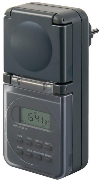 Brennenstuhl 1506706 Electrical Timer Grey Weekly 1506706