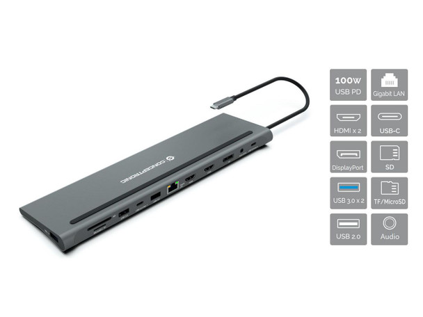 Conceptronic DONN17G Notebook Dock/Port Replicator DONN17G