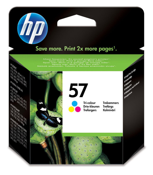 HP C6657AE#ABB 57 Tri-Color Original Ink C6657AE#ABB