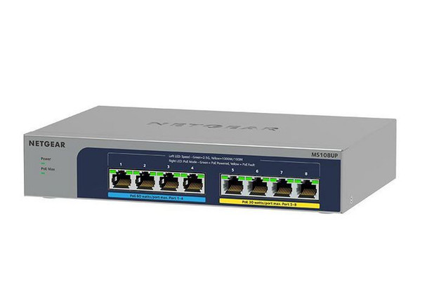 Netgear MS108UP-100EUS Ms108Up Unmanaged 2.5G MS108UP-100EUS