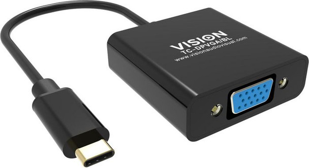 Vision TC-USBCVGA/BL Video Cable Adapter Usb TC-USBCVGA/BL