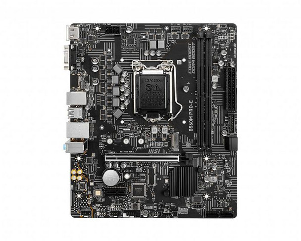 MSI B560M PRO-E Motherboard Intel B560 Lga B560M PRO-E