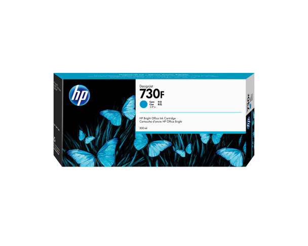 HP 1XB27A 730F 300-Ml Cyan Designjet 1XB27A