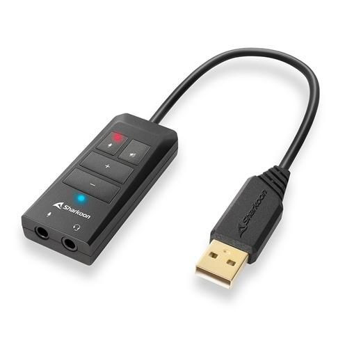 Sharkoon 4044951034215 Audio Card 7.1 Channels Usb 4044951034215