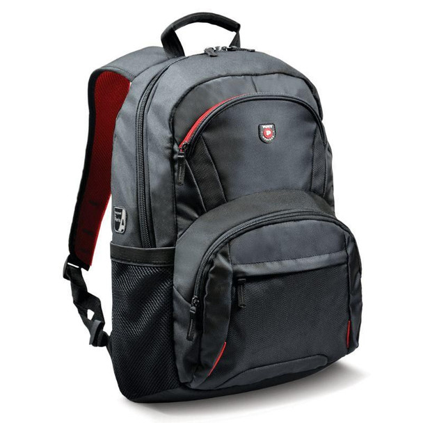 Port Designs 110276 Houston Backpack Black Nylon. 110276