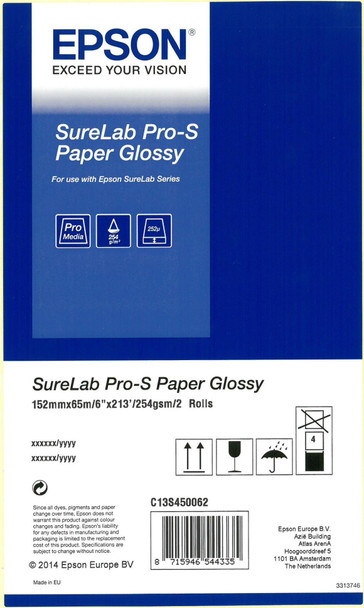 Epson C13S450062BP Surelab Pro-S Paper Glossy Bp C13S450062BP