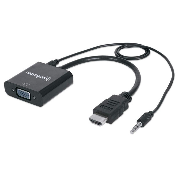 Manhattan 151559 Hdmi To Vga With Audio 151559