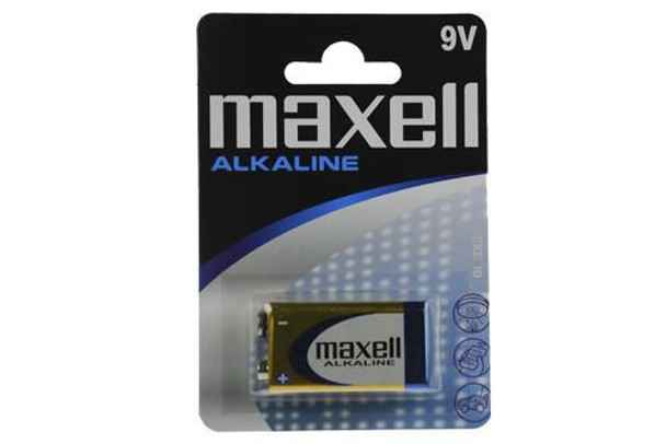 Maxell 723761 Alkaline Single-Use Battery 9V 723761