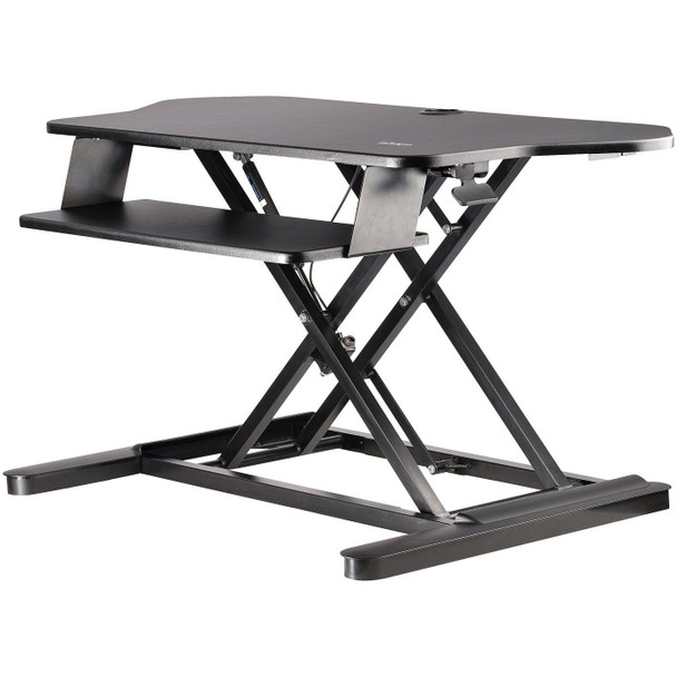StarTech.com ARMSTSCORNR Corner Sit Stand Desk ARMSTSCORNR