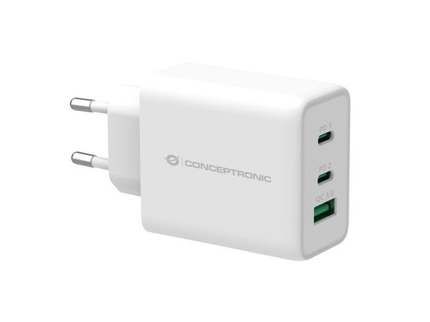 Conceptronic ALTHEA12W Althea 3-Port 65W Gan Usb Pd ALTHEA12W