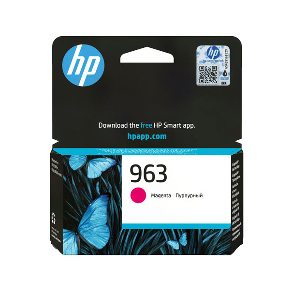 HP 3JA24AE 963 Magenta Original Ink 3JA24AE
