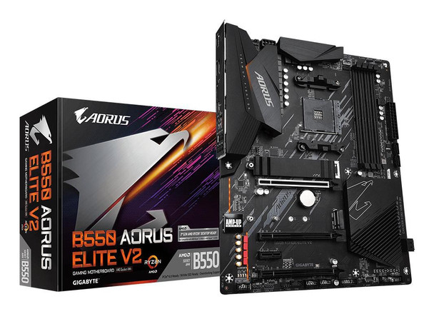 Gigabyte B550 AORUS ELITE V2 Motherboard Amd B550 Socket B550 AORUS ELITE V2
