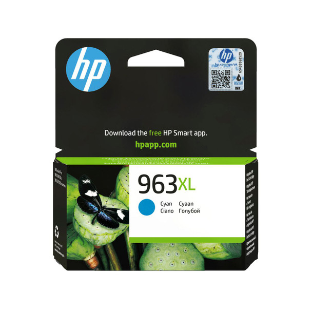 HP 3JA27AE 963Xl High Yield Cyan 3JA27AE