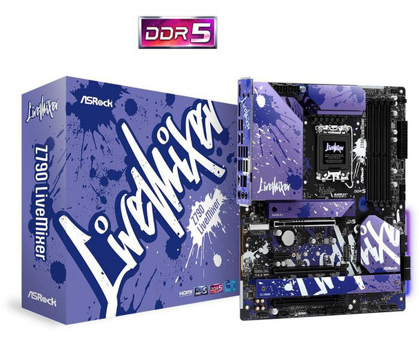 Asrock Z790 LIVEMIXER Intel Z790 Lga 1700 Atx Z790 LIVEMIXER