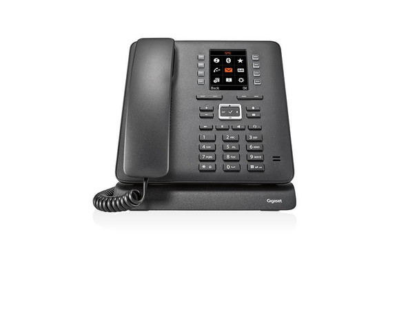 Gigaset S30853-H4007-R101 Maxwell C Ip Phone Black Tft S30853-H4007-R101