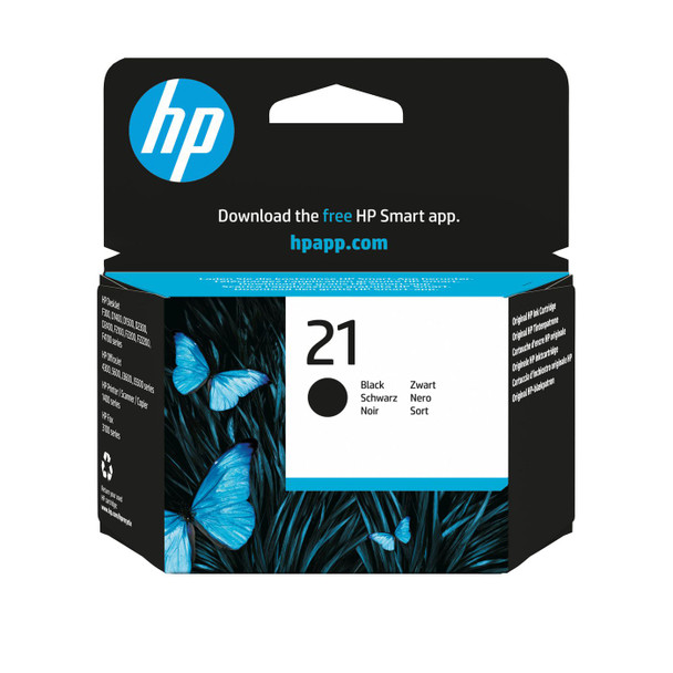HP C9351AE#UUQ 21 Black Original Ink C9351AE#UUQ