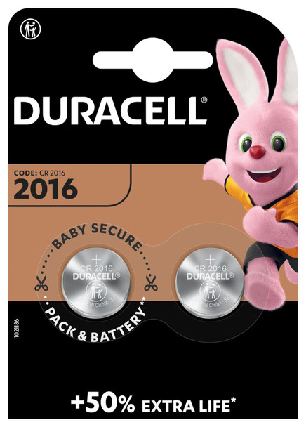 Duracell 203884 2016 Single-Use Battery 203884