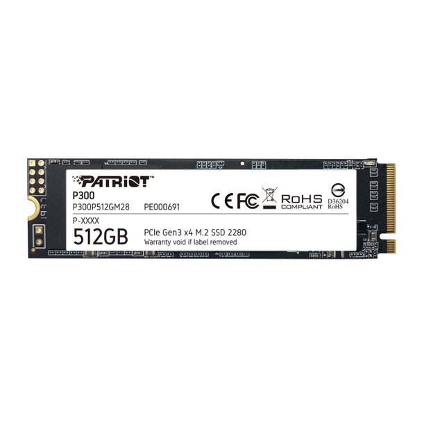 Patriot Memory P300P512GM28 Internal Solid State Drive P300P512GM28