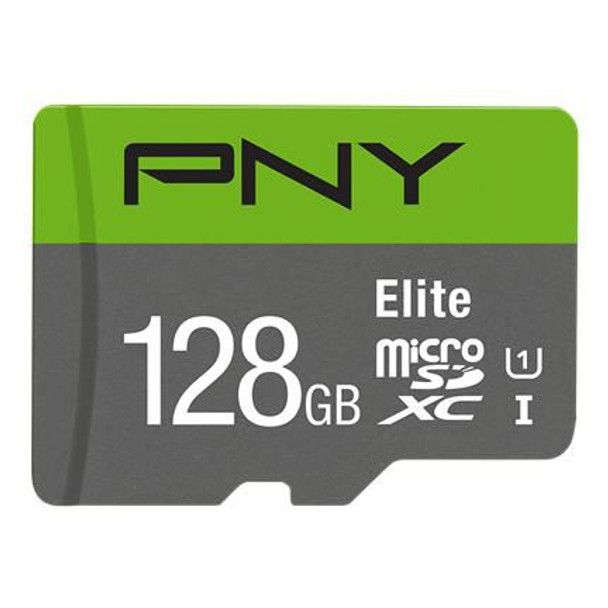 PNY P-SDU128V11100EL-GE Elite 128 Gb Microsdxc Uhs-I P-SDU128V11100EL-GE