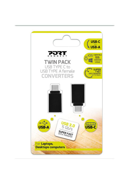 Port Designs 900142 Cable Gender Changer Usb-C 900142