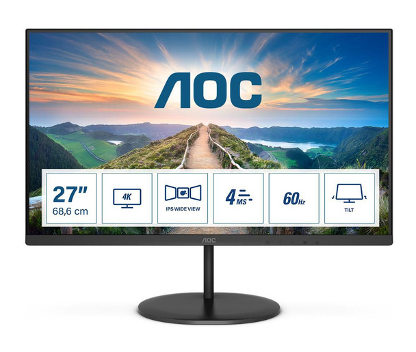 AOC U27V4EA U27V4EA 68.58CM 27IN IPS U27V4EA