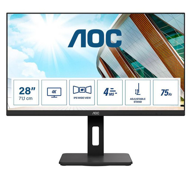 AOC U28P2A U28P2A 71.12CM 28IN IPS U28P2A