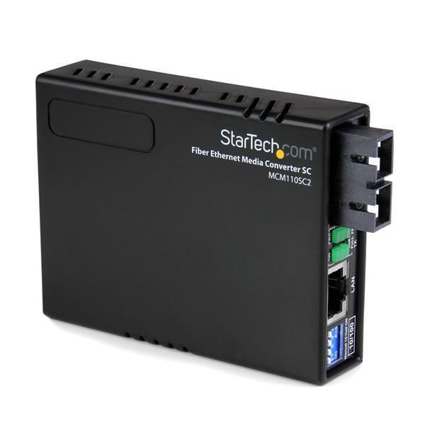 StarTech.com MCM110SC2EU FIBER ETHERNET MEDIA CONVERTER MCM110SC2EU