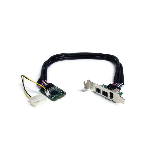 StarTech.com MPEX1394B3 MINI PCIE FIREWIRE CARD MPEX1394B3