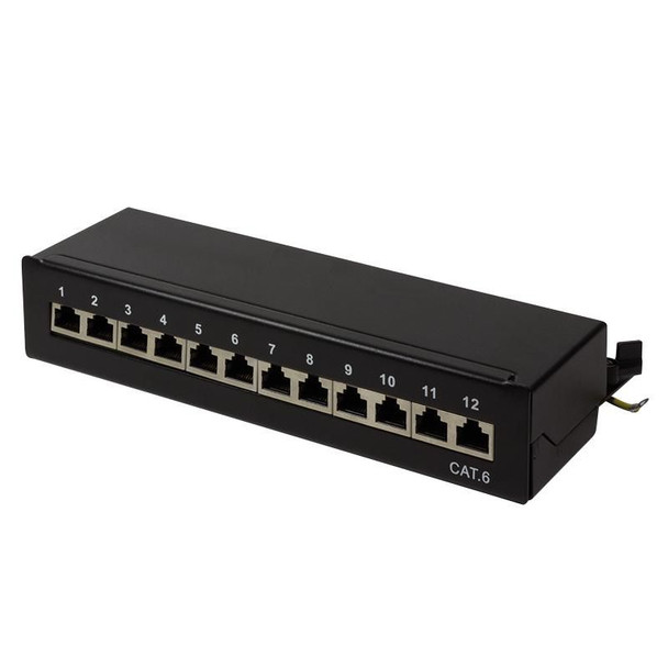 LogiLink NP0017 Patchpanel Tisch/Wand Cat.6 NP0017