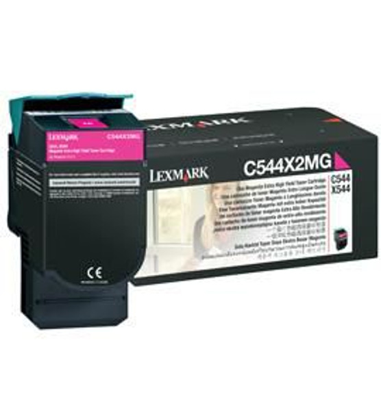 Lexmark C544X2MG Toner Magenta High Cap. C544X2MG
