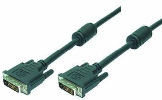 LogiLink CD0003 DVI Cable2x male2x Ferrite CD0003
