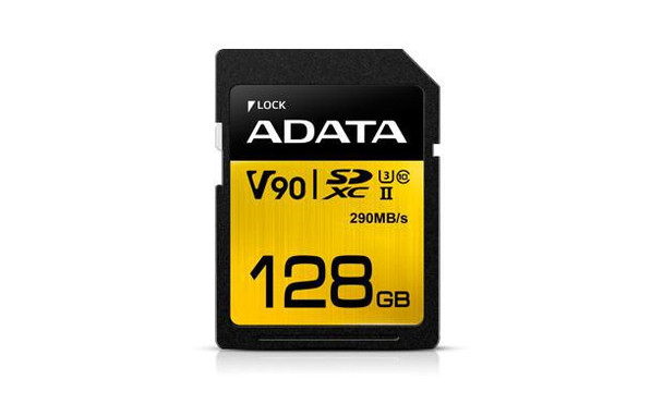 ADATA ASDX128GUII3CL10-C 128GB UHS-II-U3. SD 4.0 ASDX128GUII3CL10-C