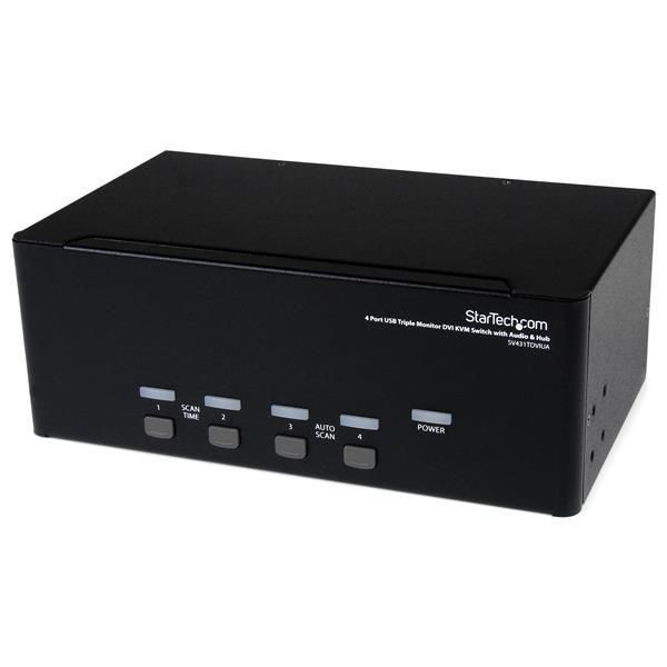 StarTech.com SV431TDVIUA 4 PORT DVI USB KVM SWITCH SV431TDVIUA