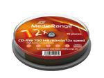 MediaRange MR235 2x Speed 80min CD-RW 10 TUB MR235