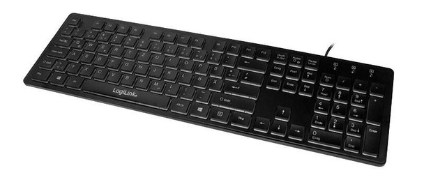 LogiLink ID0138 Beleuchtete TastaturUSB ID0138