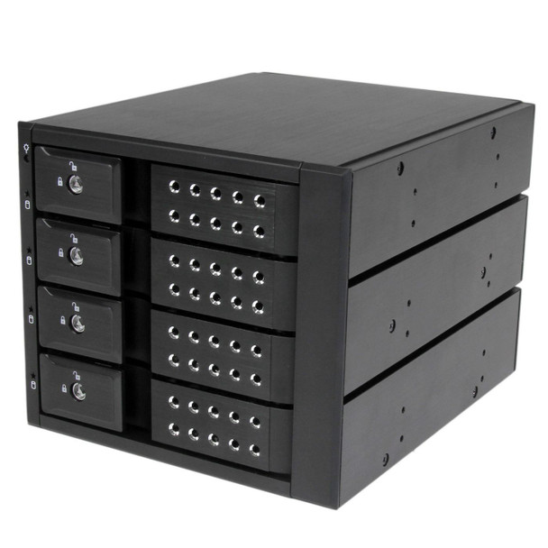 StarTech.com HSB4SATSASBA 4 BAY 3.5IN SATA / SAS HDD HSB4SATSASBA