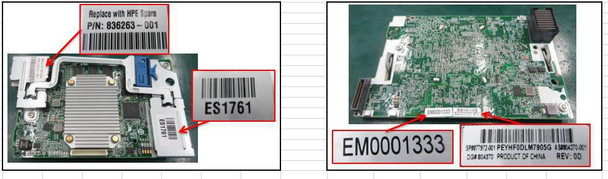 Hewlett Packard Enterprise 836263-001-RFB SPS-PCA. BROC P204I-B SR GEN10 836263-001-RFB
