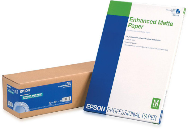 Epson C13S041595 24" Enhanced Matte Paper C13S041595
