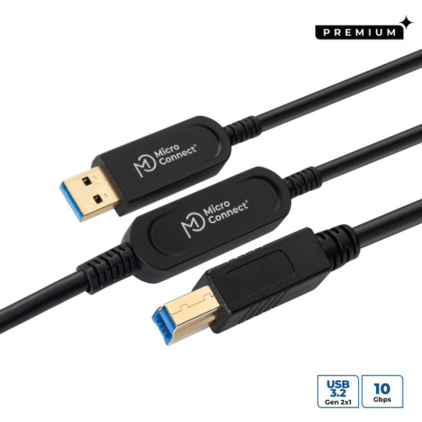 MicroConnect MC-USB3.0AB30OP Premium Optic USB Cable 3.0 MC-USB3.0AB30OP
