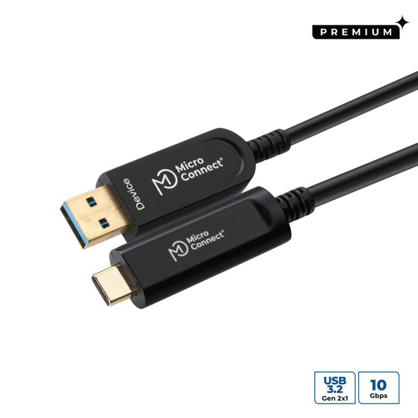 MicroConnect MC-USB3.2CA10OP Premium Optic USB Cable 3.2 MC-USB3.2CA10OP